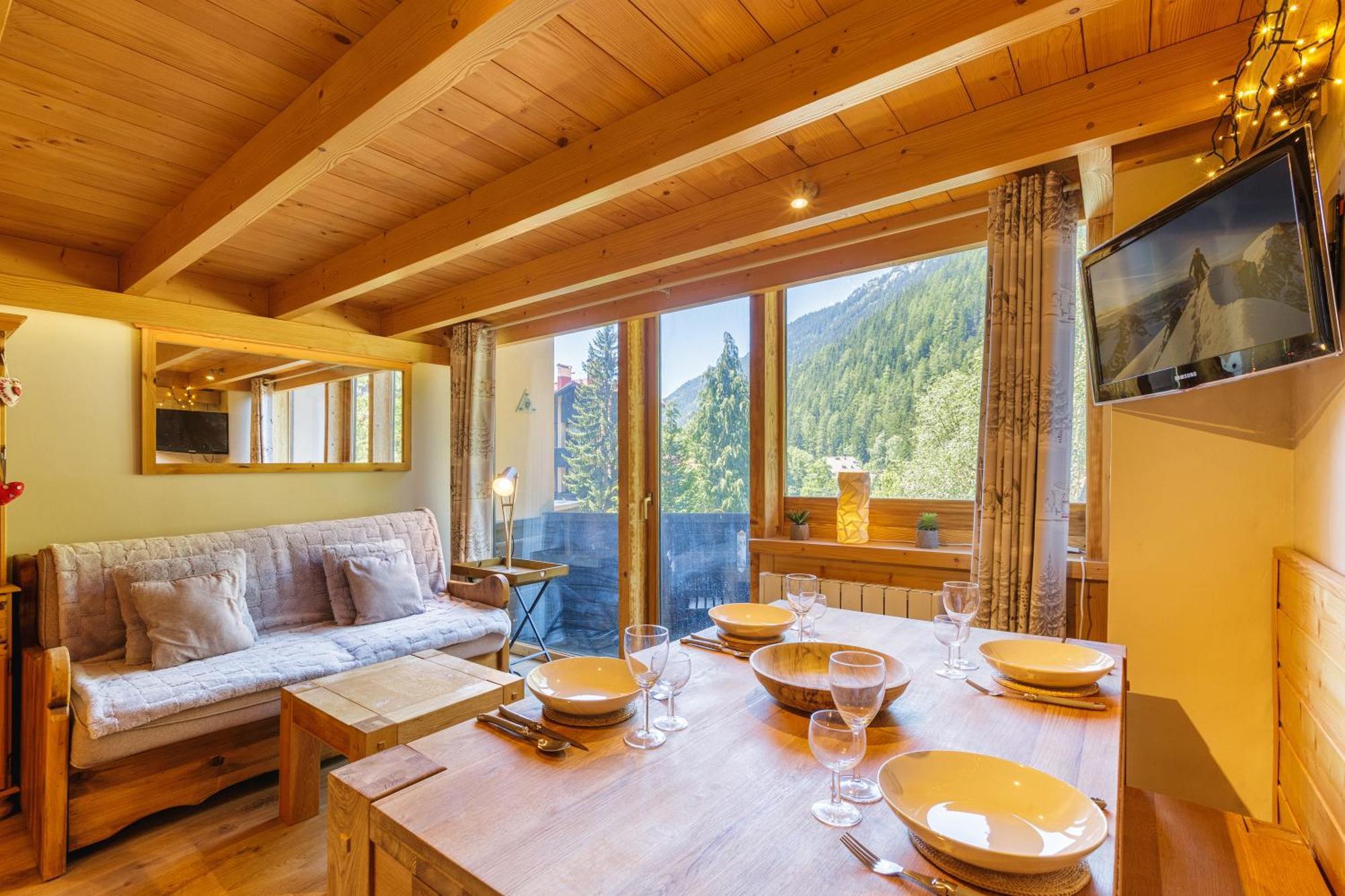 Residence Grand Roc - Campanules 202 - Happy Rentals Chamonix Eksteriør billede